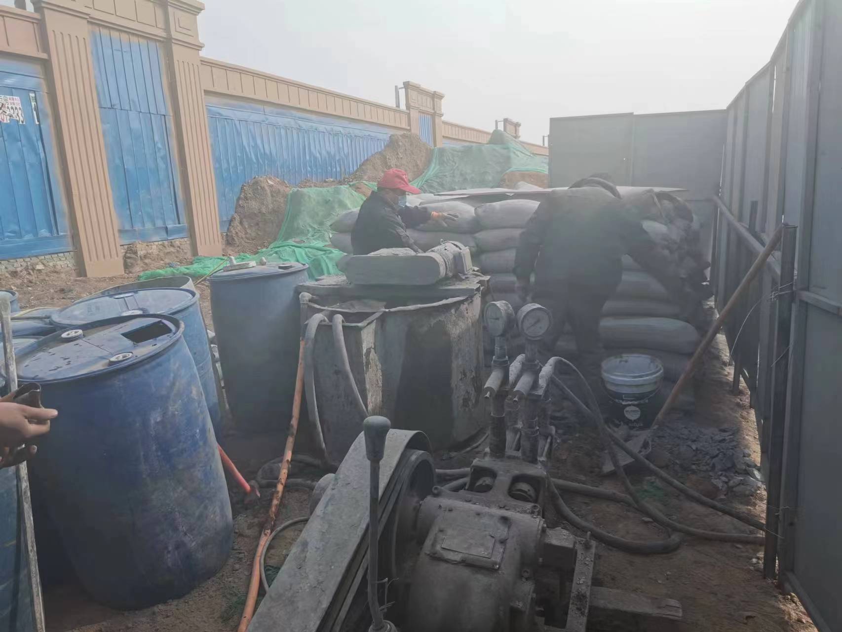 定州房屋下沉注浆